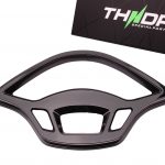THNDR Cockpit frame glans zwart voor Vespa Sprint