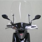 Windscherm Kymco VP 50 hoog helder