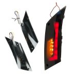 Led tube knipperlichten set voor Piaggio Zip 2000 (achterkant)
