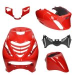 PLAATWERKSET MOD SP FERRARI GLANS ROOD PIAGGIO ZIP