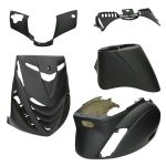 Kappenset Piaggio Zip SP Zwart mat