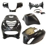 KAPPENSET PIAGGIO ZIP SP MAT ZWART
