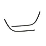SIERSTRIP SET TREEPLANK PRIMAV/SPRIN ZWART MAT