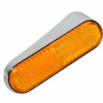 REFLECTOR + HOUDER LXV/VESPA LX CHROOM RECHTSACHTE