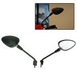 SPIEGELSET MAT ZWART LANG VESPA SPRINT E-KEUR