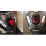 ACHTERLICHT EVO-1 MAT ZWART VESPA PRIMAVERA/SPRINT