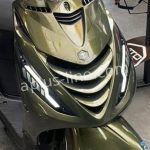 ALPHA STYLING ZIP KNIPPERLICHT VOORZIJDE SMOKE MATRIX