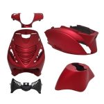 PLAATWERKSET MODEL SP EVO-2 DICHT CANDY RED